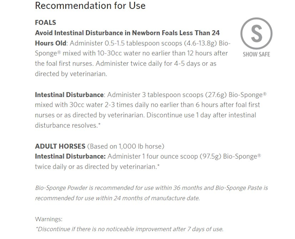 Platinum Biosponge Powder – Performance Vet Supply