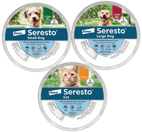 Generic seresto flea top collar for dogs