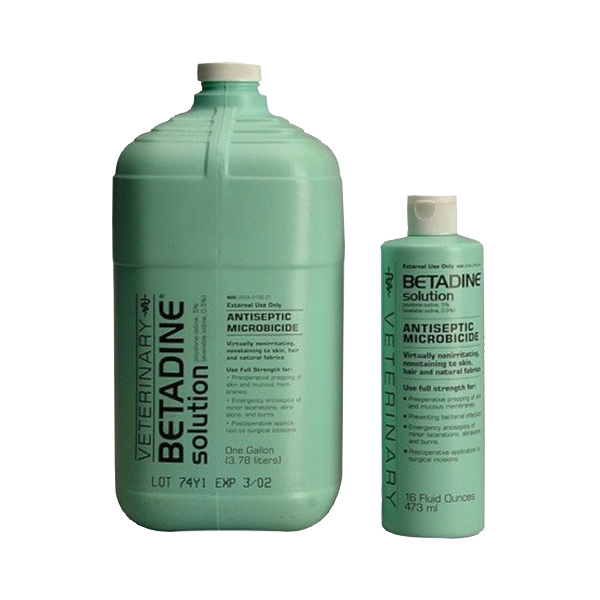 Betadine Solution Performance Vet Supply